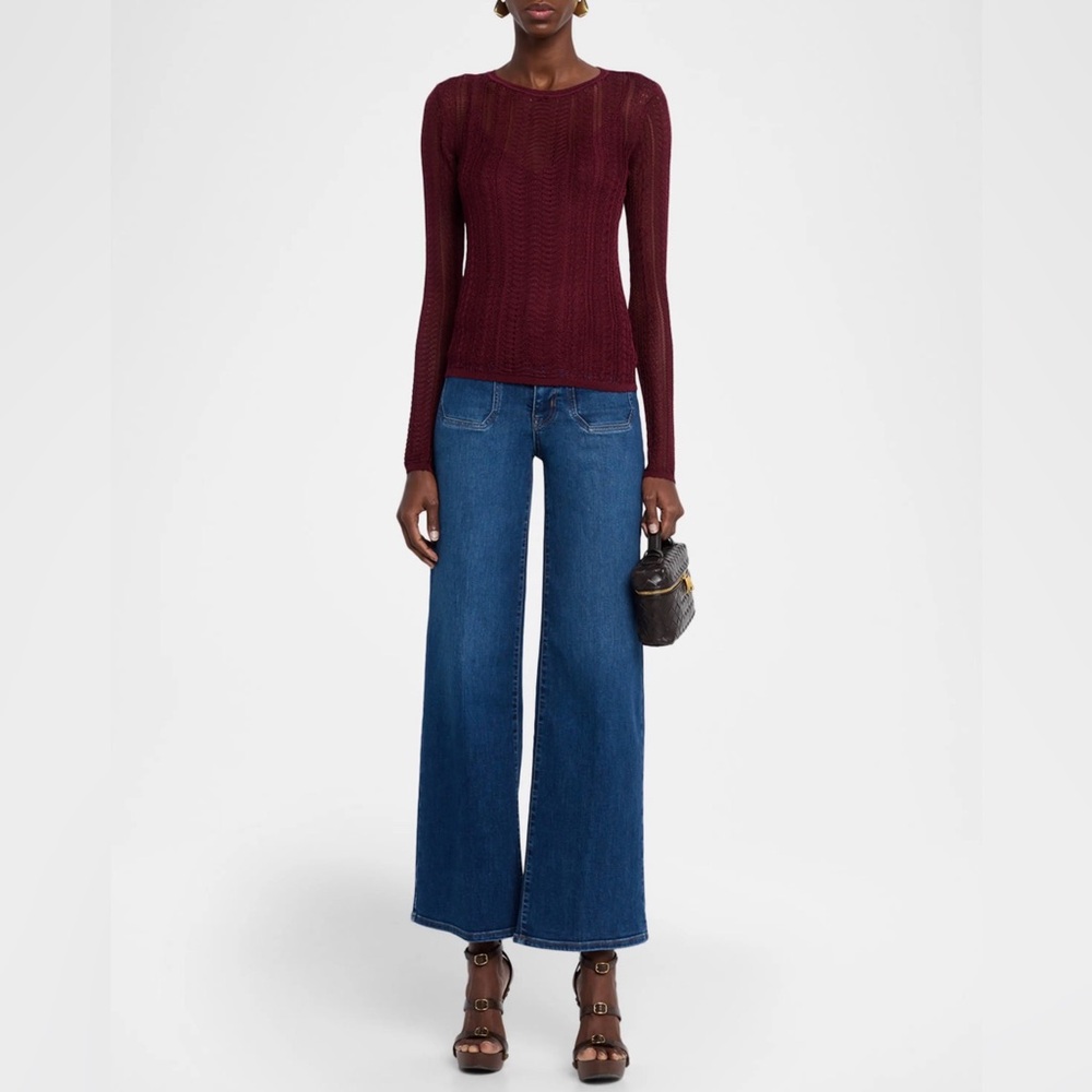 FRAME Le Slim Palazzo Modernist Pocket Jean- Savior - Picture 2 of 2